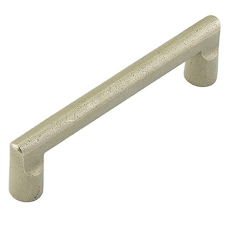 Patioplus 6 in. Center to Center Bronze Rail Cabinet Pull, Tumbled White Bronze PA2046390